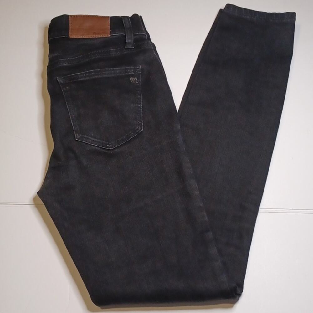 Madewell Women Black Skinny Denim Jeans. Size 26